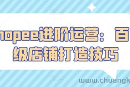Shopee进阶运营：百万级店铺打造技巧