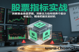 股票指标实战，拆解基金操盘逻辑，洞察主力动向培养个股分析能力，精准把握买卖时机