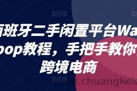 西班牙二手闲置平台Wallapop教程，手把手教你做跨境电商