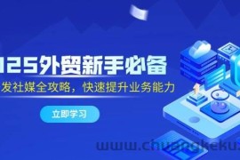 （14829期）2025外贸新手必备，流程开发社媒全攻略，快速提升业务能力