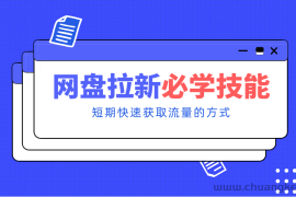 新手零门槛！网盘拉新实用教程攻略，新手也能快速上手，搭建可持续的赚钱渠道。