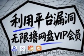 利用平台漏洞，无限撸网盘VIP会员，用户亲测有效!【漏洞原理+操作演示】