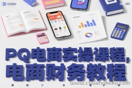 PQ电商实操课程，电商财务教程