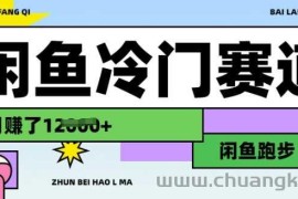 闲鱼冷门赛道，跑步挣钱，有人一个月挣了1.2w