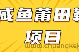 闲鱼高转化项目，手把手教你做，日入3张+(详细教程+货源)