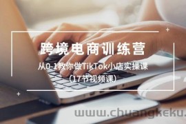 （10946期）跨境电商训练营：从0-1教你做TikTok小店实操课（17节视频课）