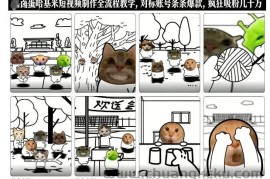 卤蛋哈基米短视频制作全流程教学，条条爆款，疯狂吸粉几十万