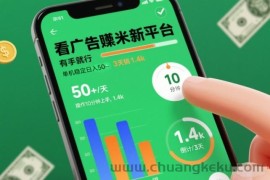 看广告賺米新平台，有手就行，单机稳定日入50+，操作10分钟上手，3天搞了1.4k【揭秘】