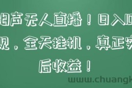 快手相声无人直播，日入1000+，无违规，全天挂机，真正实现睡后收益【揭秘】
