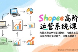 （17124期）Shopee高阶运营系统课：大量实操演示与逻辑拆解，构建完整的运营思维与落地能力，店铺高效增长