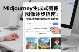 Midjourney生成式图像逐步指南：零基础也能懂的AI绘图教程
