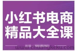 小红书电商精品大全课，快速掌握小红书运营技巧，实现精准引流与爆单目标，轻松玩转小红书电商(更新2月)