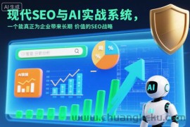 现代SEO与AI实战系统，一个能真正为企业带来长期价值的SEO战略（英语+中文字幕）