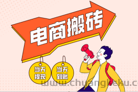 电商搬砖项目，单机日收益300+，非常暴力，小白上手就会