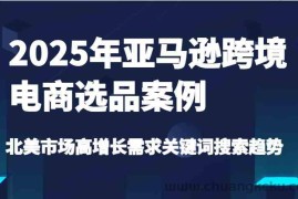 2025年亚马逊跨境电商选品案例-北美市场高增长需求关键词搜索趋势（更新)